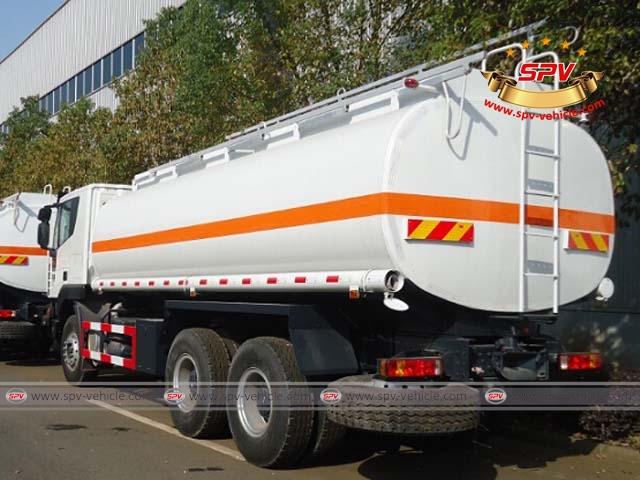 Photo 5: Rear view of IVECO Fuel Tank Trucks with tanker capacity of 20,000 liters